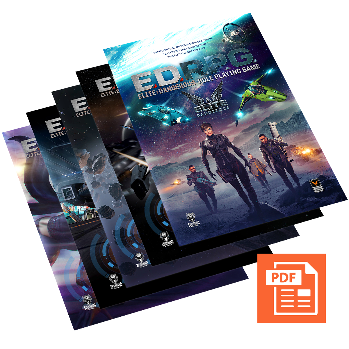 Elite Dangerous RPG core book - Spidermind Games, Elite Dangerous RPG